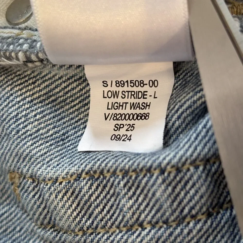 Set of 2 GapKids Girls Low Stride Wide Leg Jeans Size 8 Gap Denim